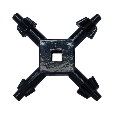 Eazypower Eazypower Isomax Assorted in. Assorted Steel 4-Sided Chuck Key Thumb Handle Steel 1 pc 88149